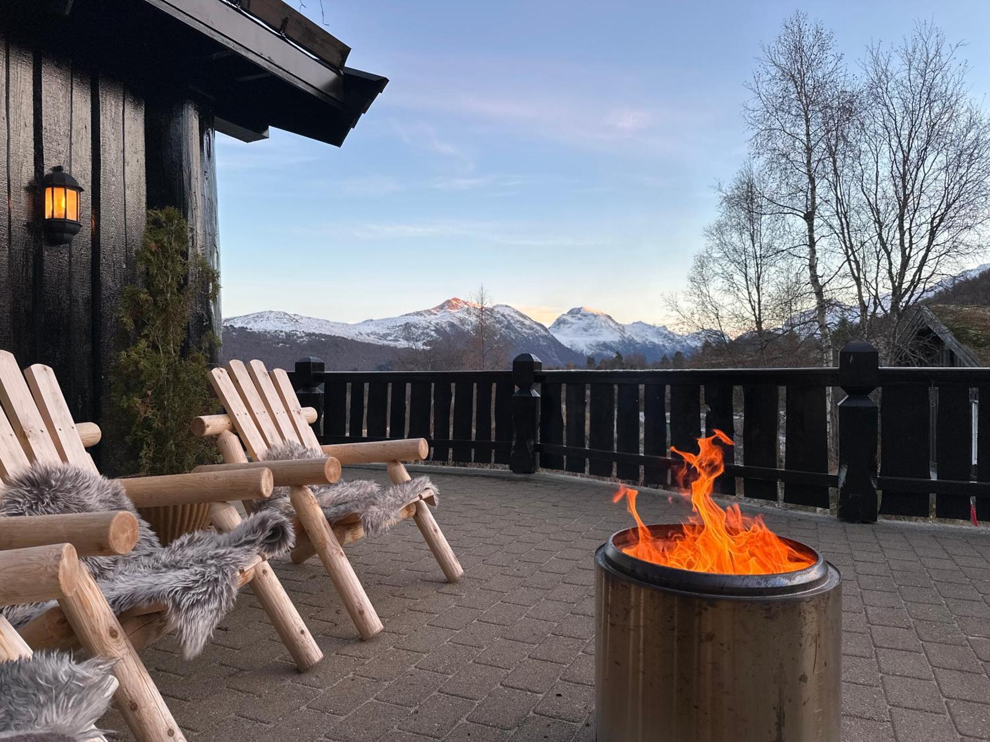Roalden Mountain Lodge Stranda  Exteriör bild